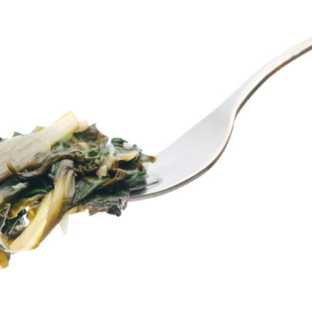 Image of Garlic-Braised Swiss Chard Recipe